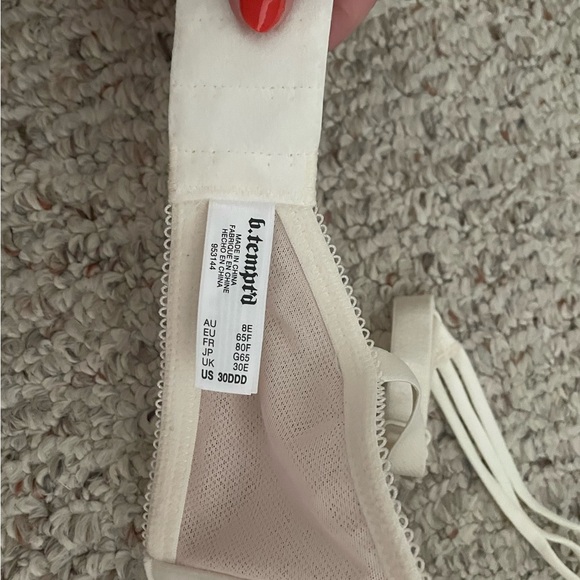 30DDD/E Lace Balconette Bra - Picture 4 of 5